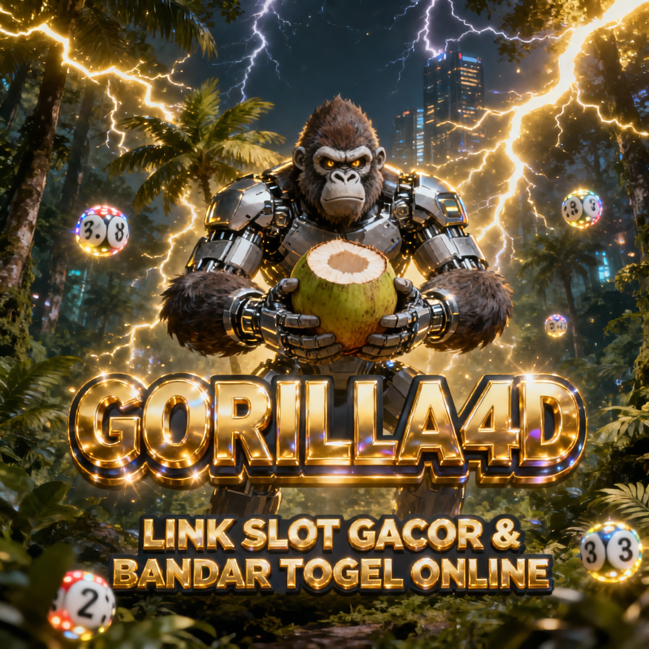 GORILLA4D: Platform Slot dengan Deposit QRIS Cepat dan Mudah