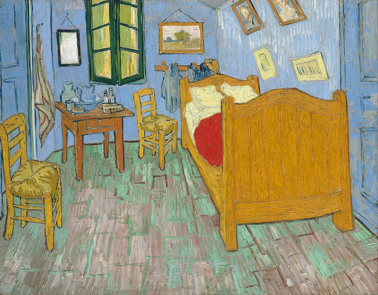 The Bedroom by Vincent Van Gogh