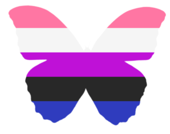 genderfluid butterfly