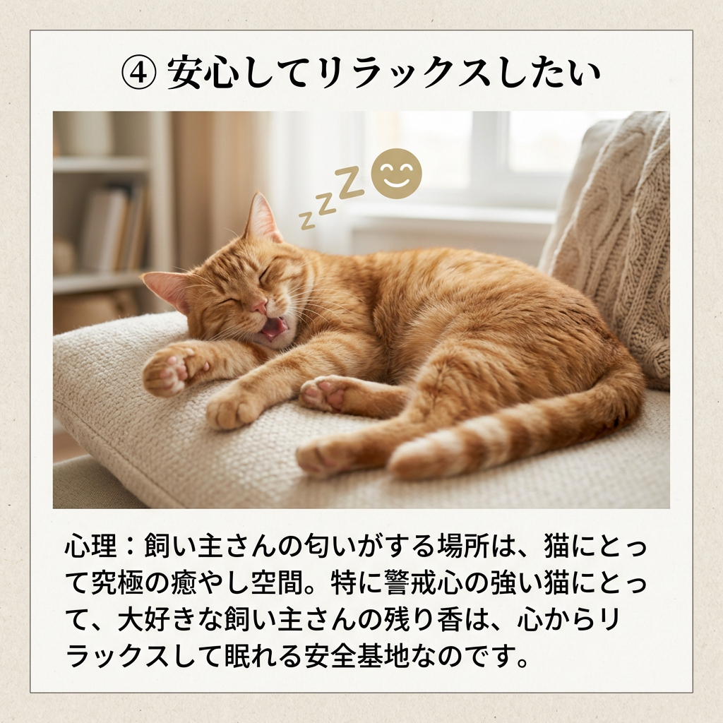 猫が椅子を奪う理由とは？愛情溢れる行動を解説 - Image 6