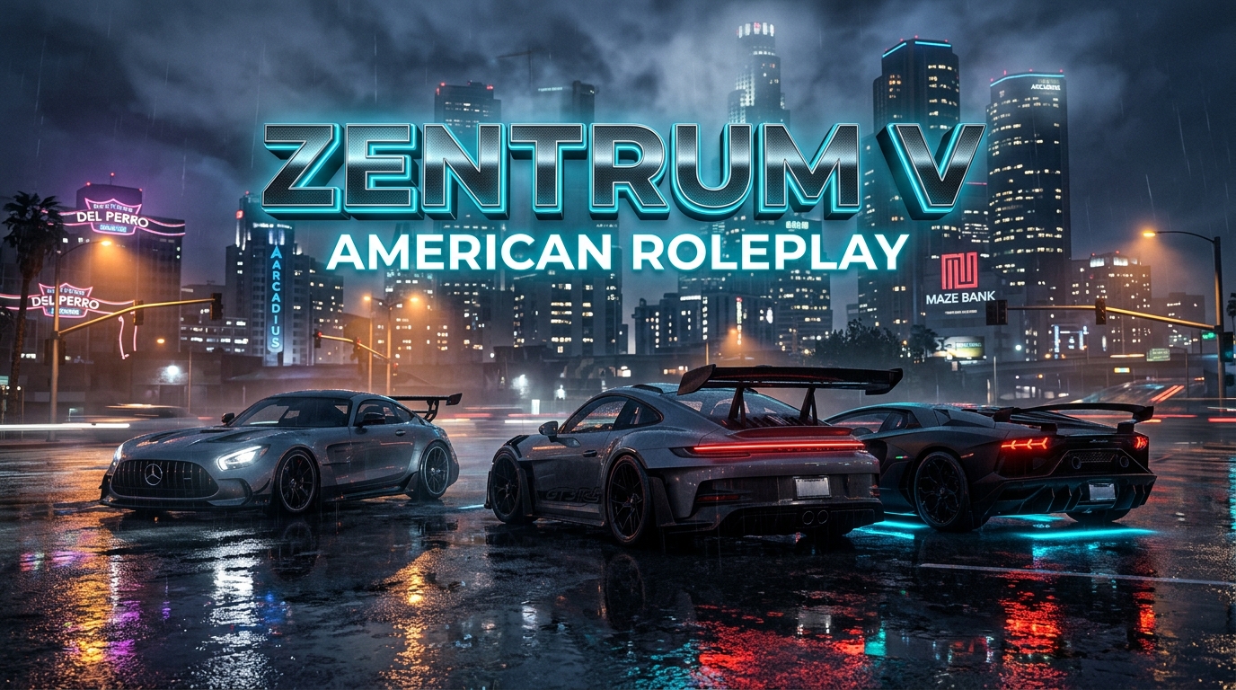 Zentrum V Banner