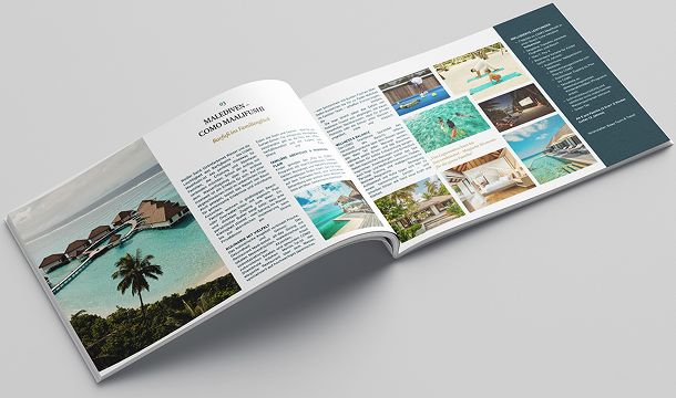 Brochure spread