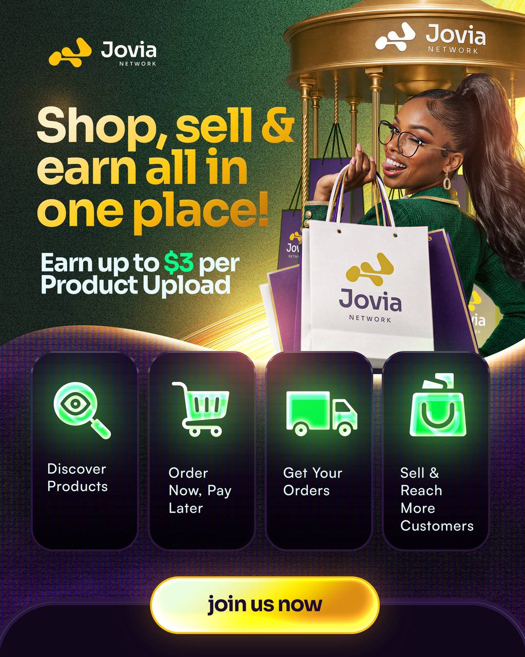 Joviaearn Easy Buy marketplace