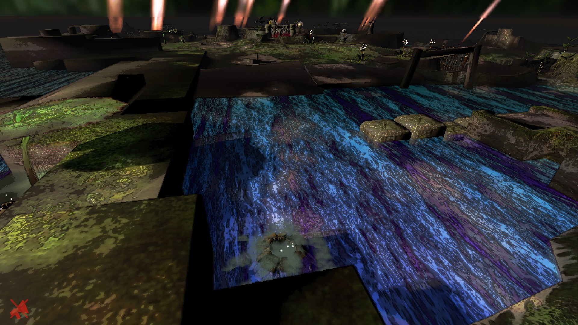 The farthest fire exit. (Submerged Castle)