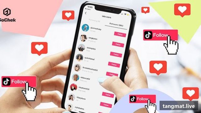 Followers service on Tiktok at Tangmat.live