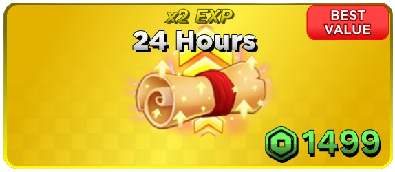 x2 EXP 24 hours