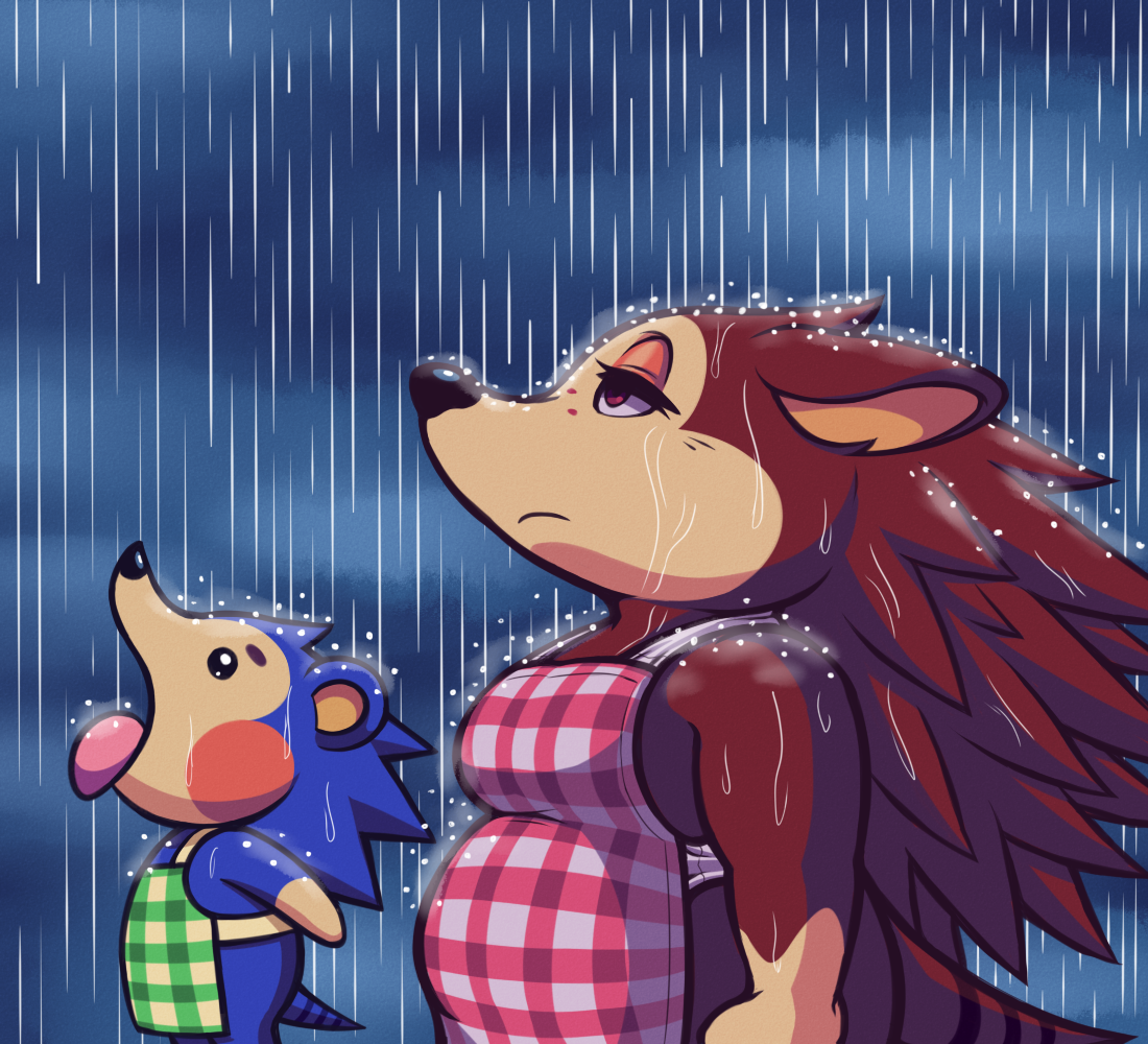 Sable In The Rain by GuyWithThePie on Newgrounds