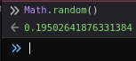Math.random in firefox console, yielded 0.19502641876331384