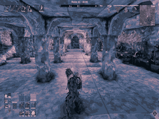 Pillar pass-through and smooth camera