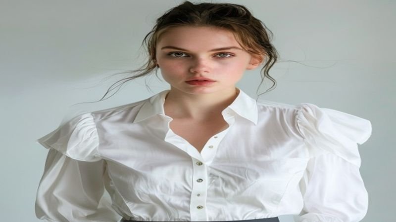 white blouse