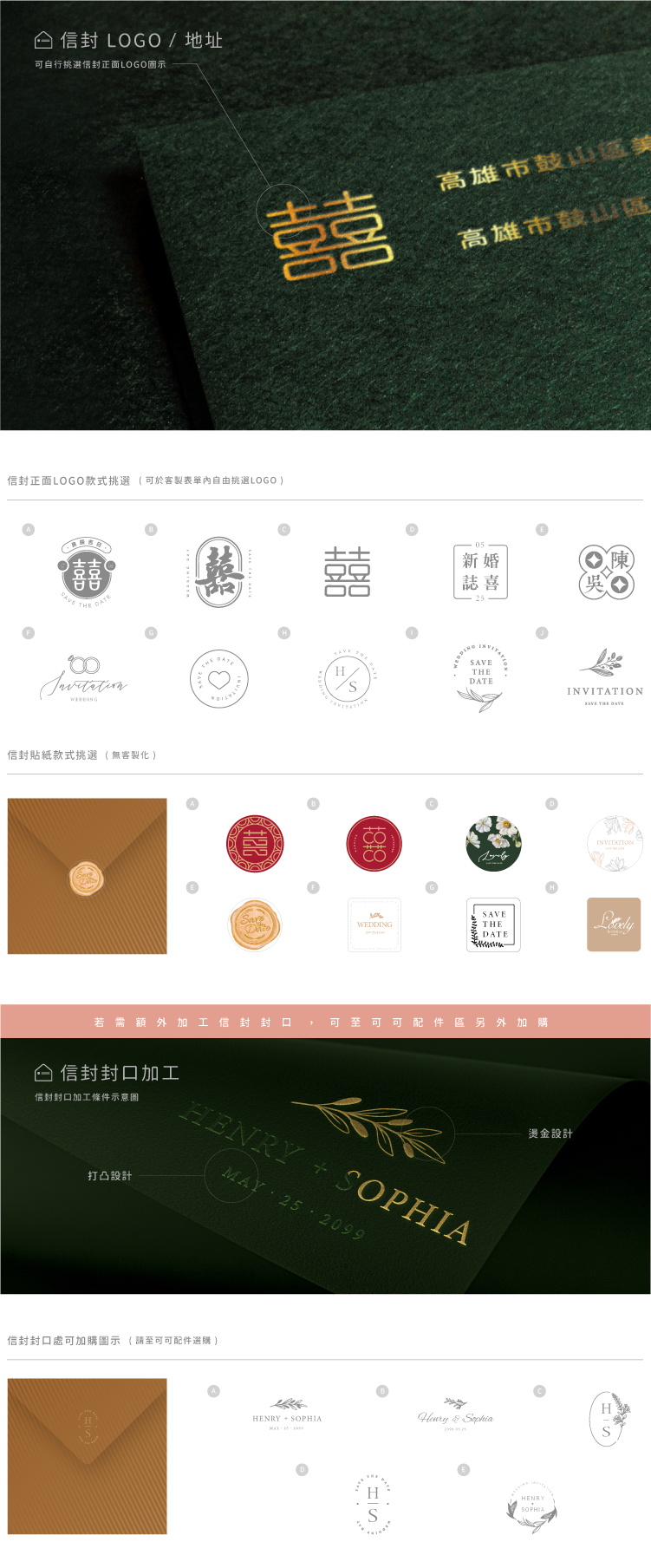 婚卡喜帖 - 兩情相樂 商品圖9