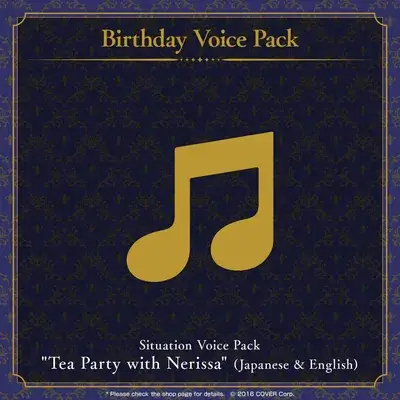 Situation Voice Pack "Tea Party with Nerissa" (Japanese＆English)