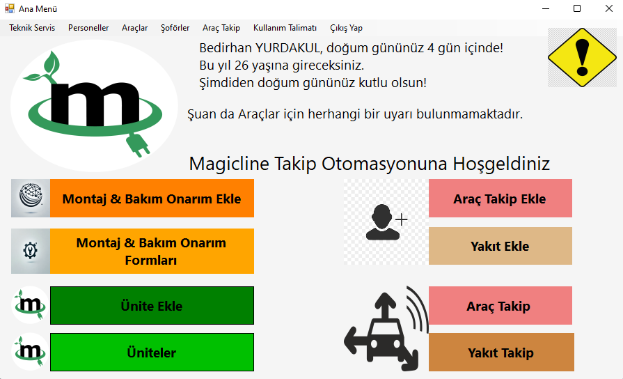 Araç Takip Otomasyonu