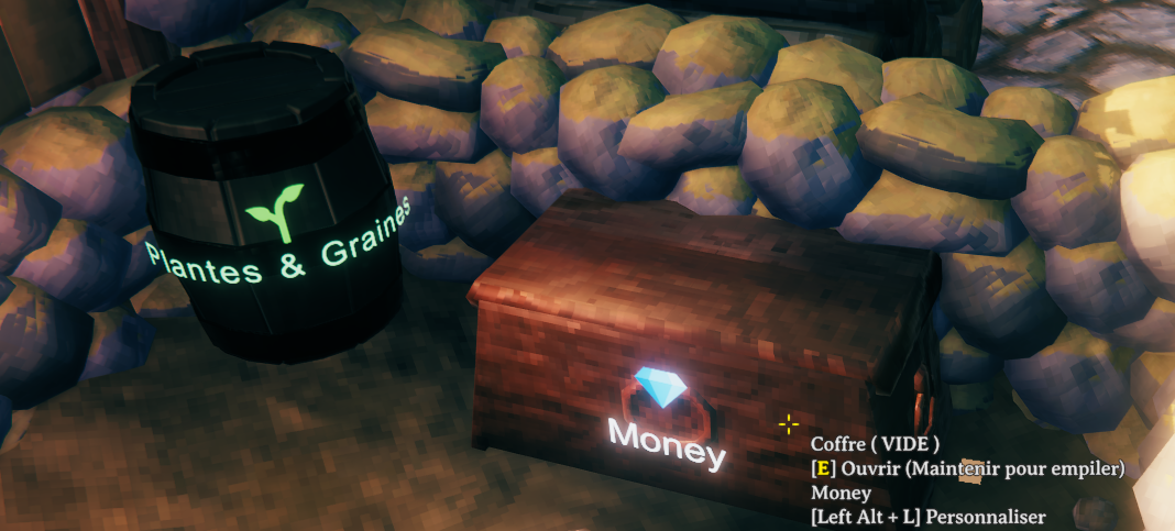 Personalized chest and barrel