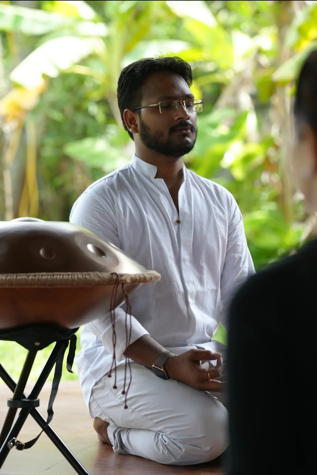Rishi in meditation