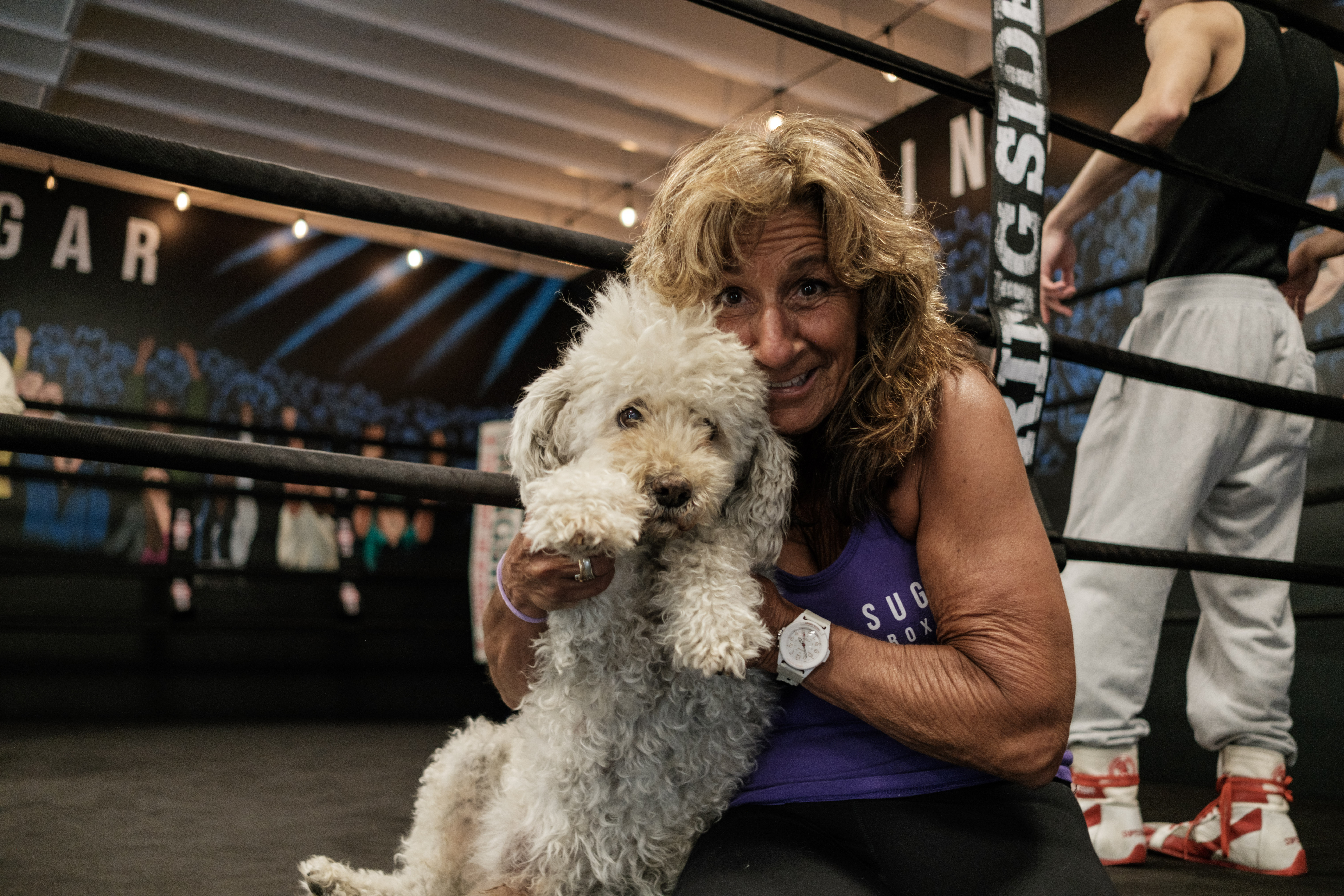 Dana Donahue, owner and head coach of Sugar Boxing Academy in Encinitas California