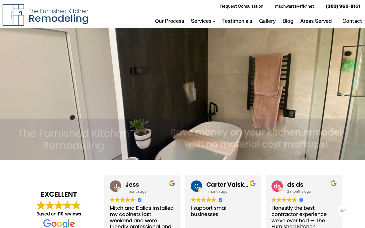 The Furnished Kitchen Remodeling homepage