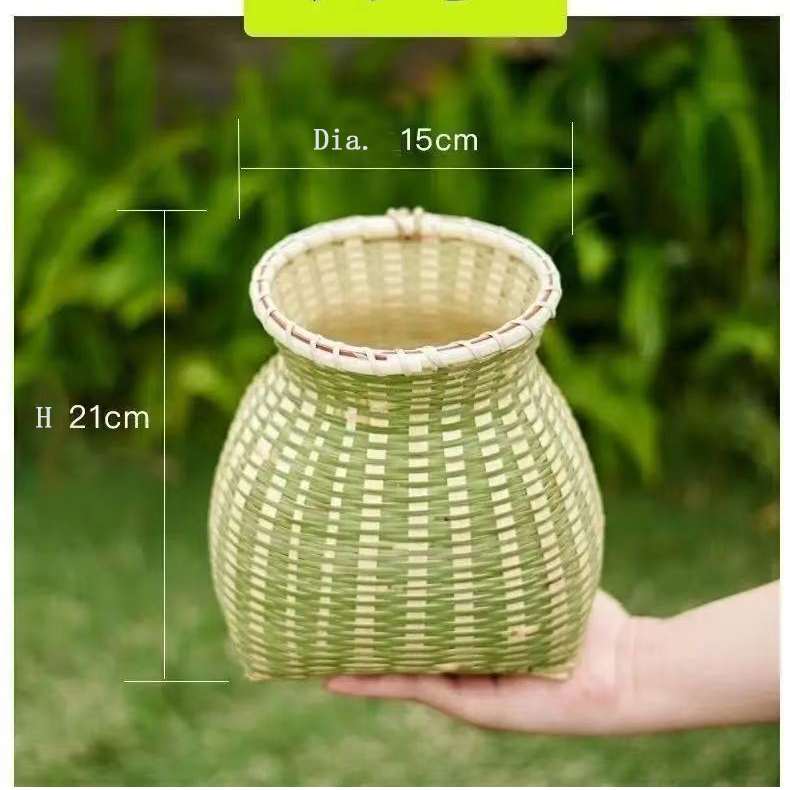 Bamboo Fish Basket Details