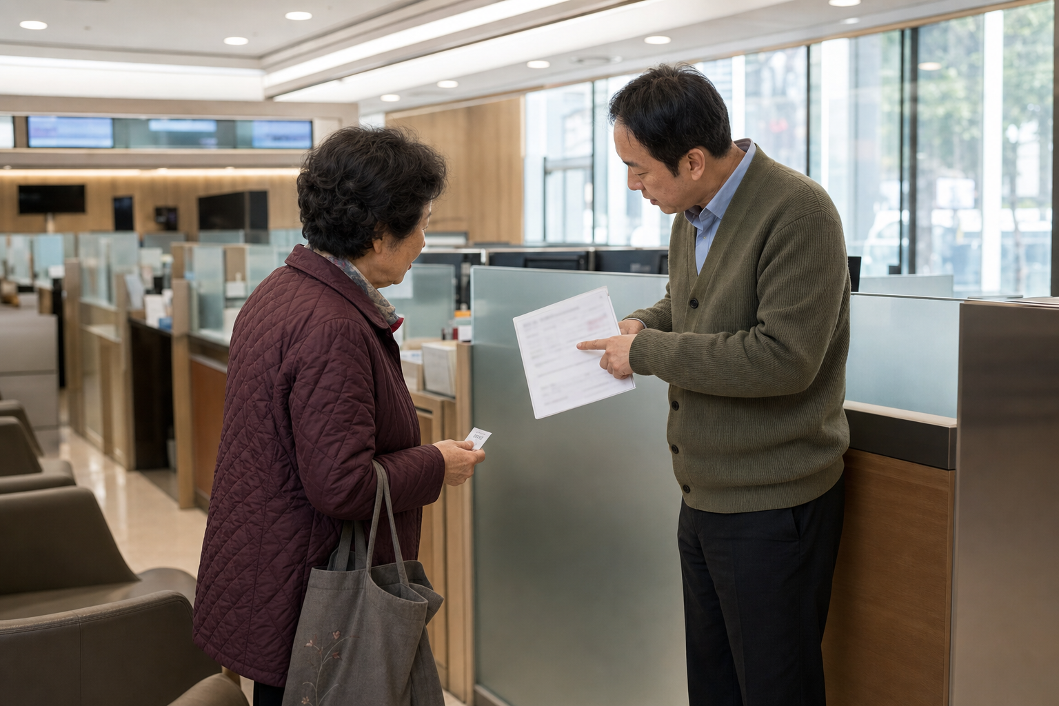 상장예정일 뒤 신주 잔고 반영 여부를 증권사에 확인하는 장면