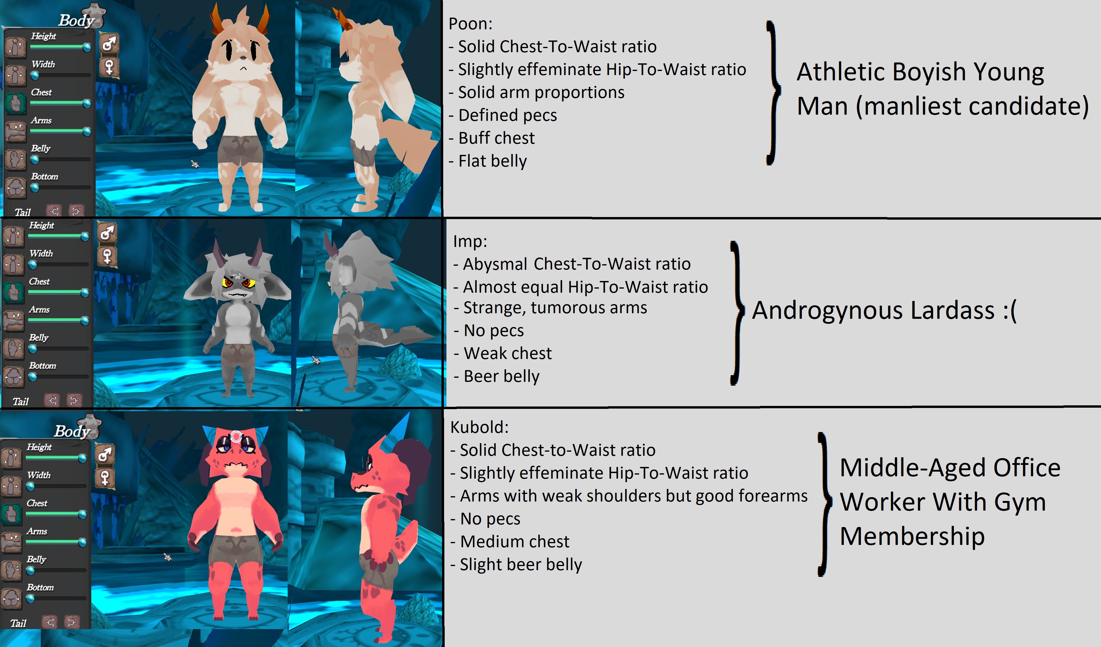 [Suggestion] A request for some slider adjustments for male character ...