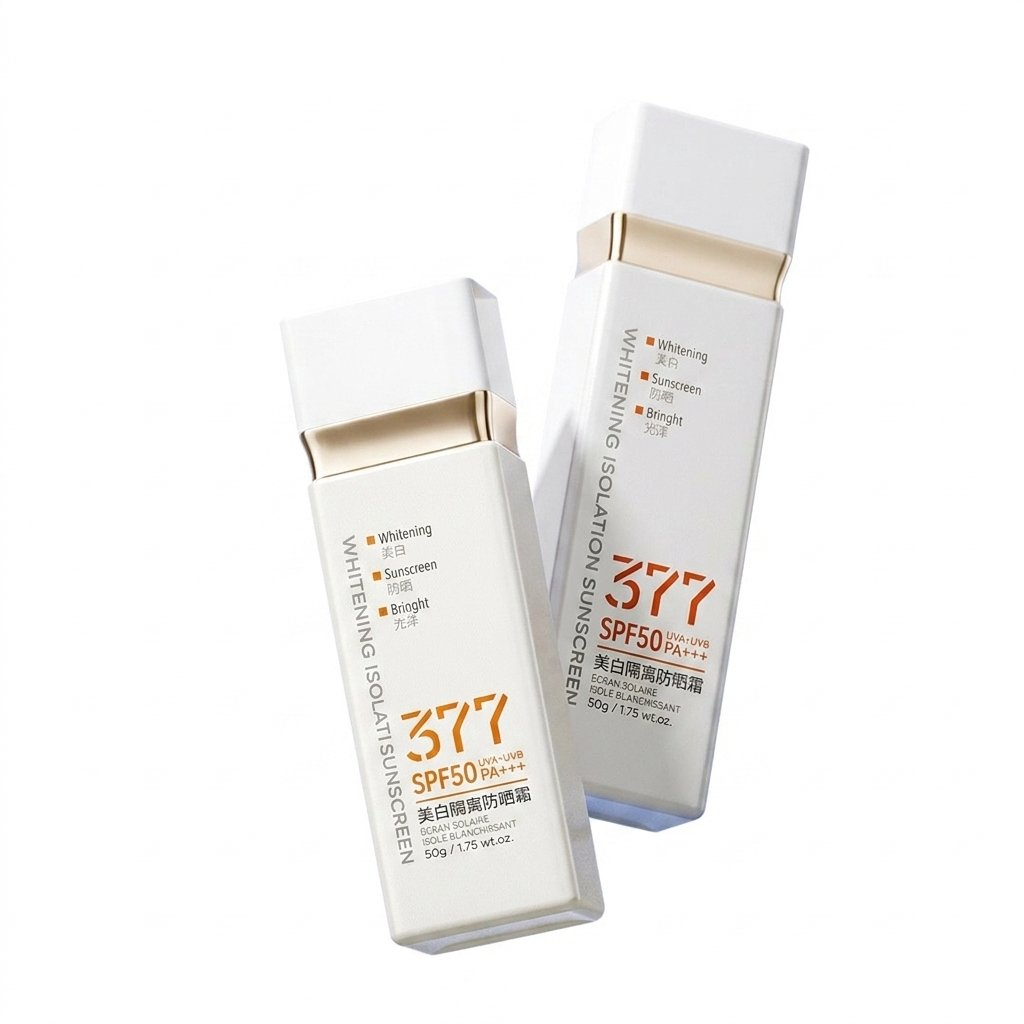 بخاخ واقي الشمس المتكامل 377 لتفتيح البشرة وعزلها SPF50