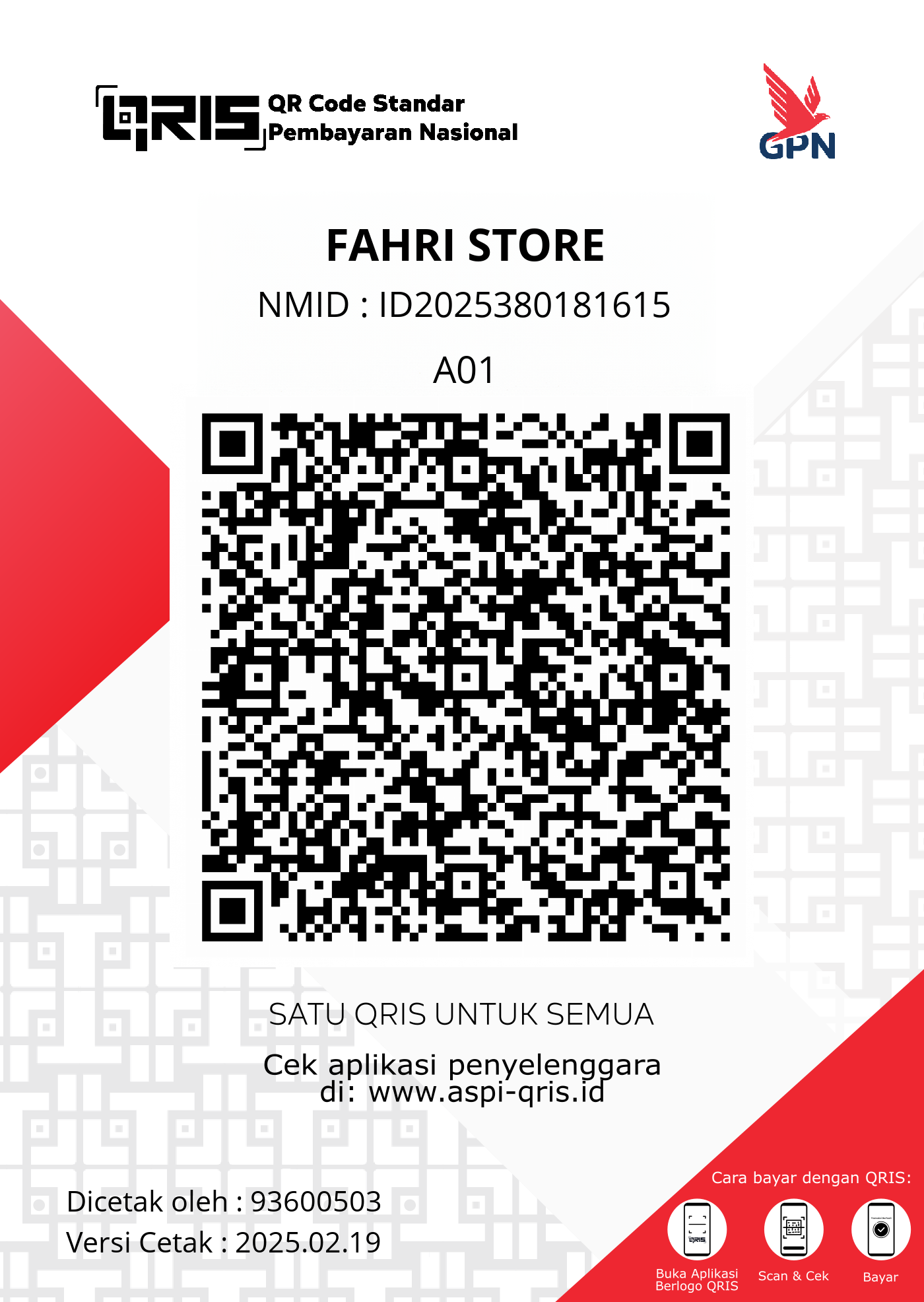 QR Code Pembayaran