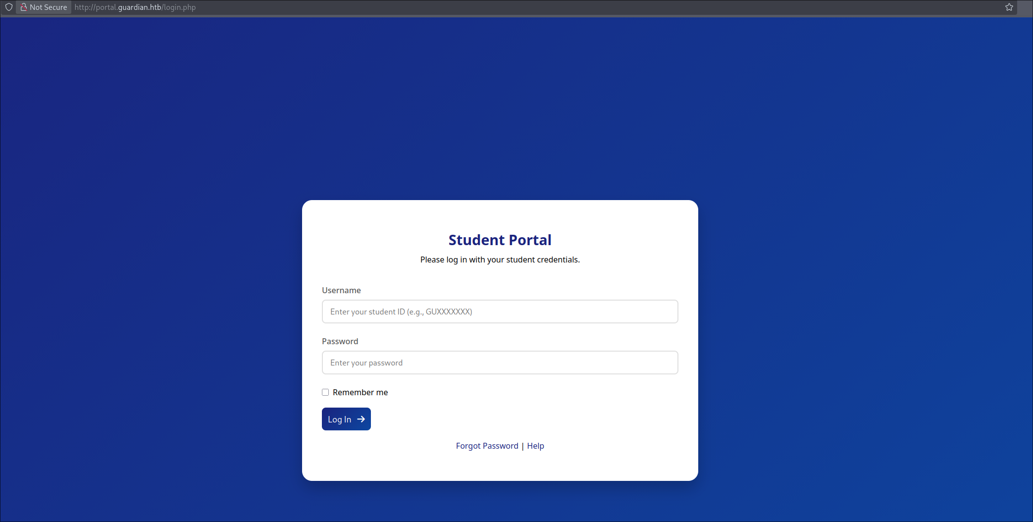 Portal subdomain