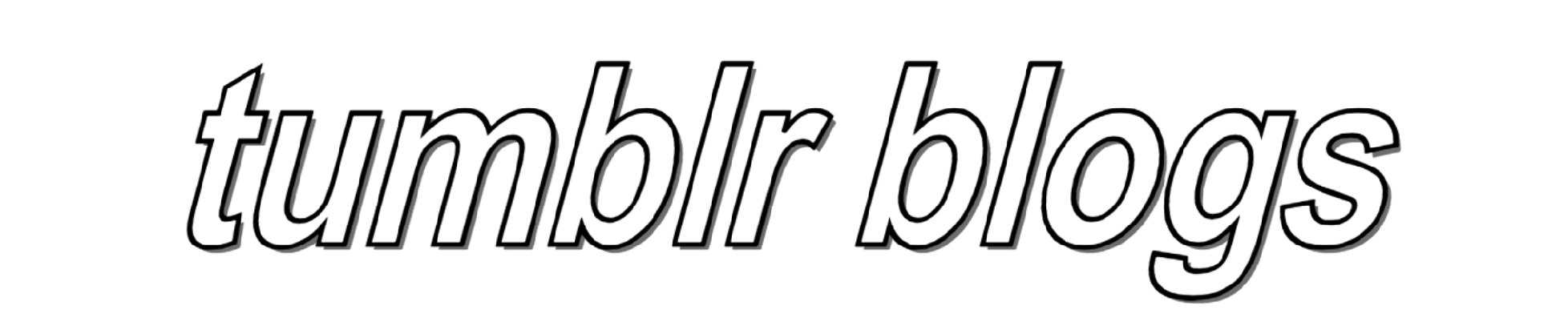 tumblr blogs