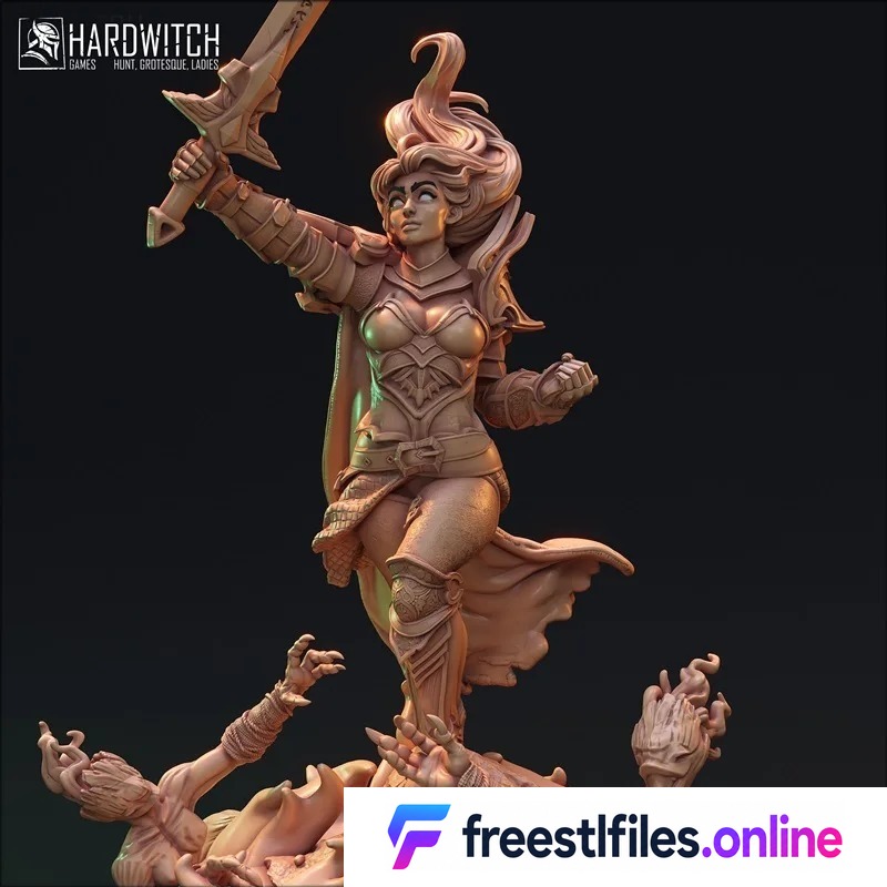 HardWitch Games - Vekhir Dettar HardWitch Games - Vekhir Dettar 3D Print STL
