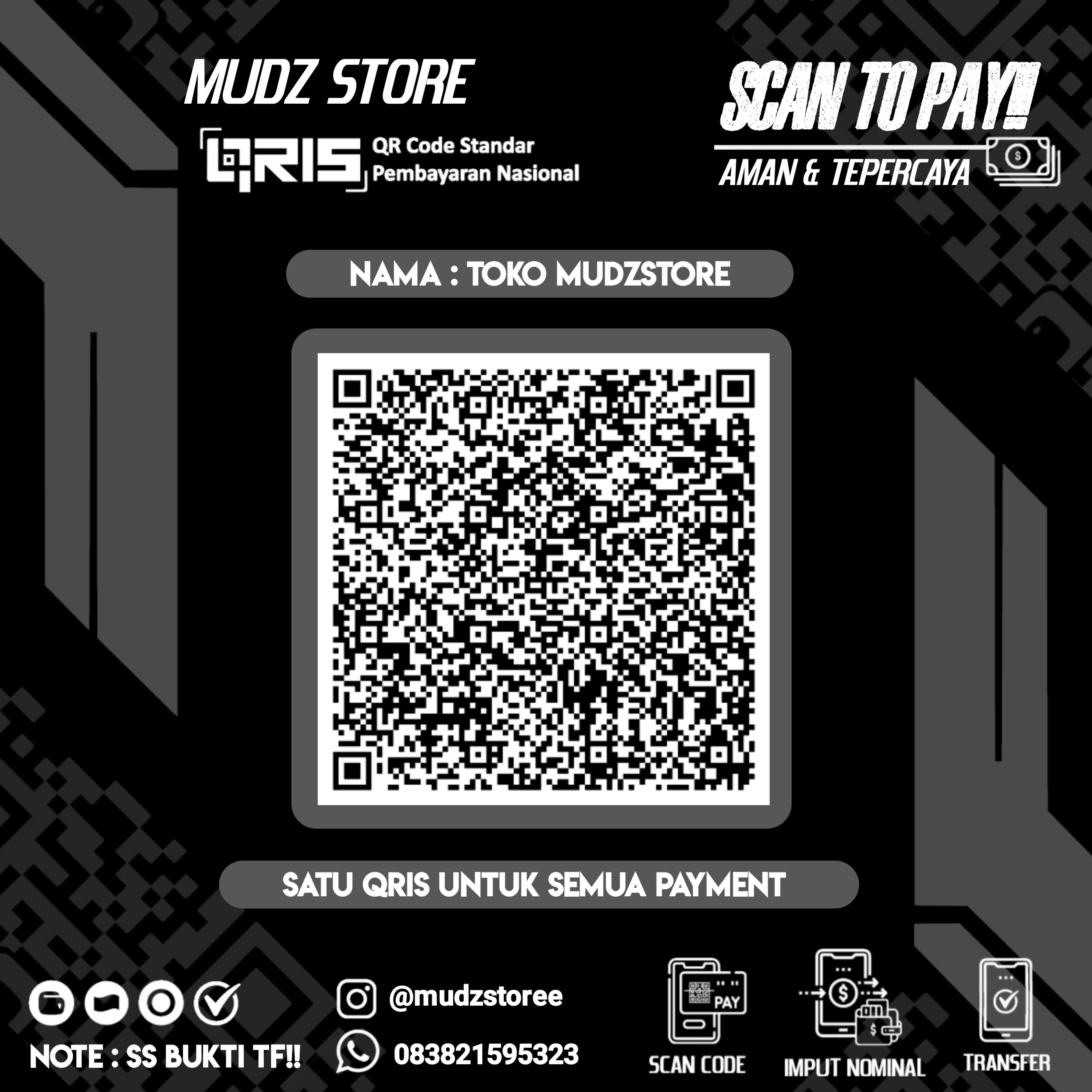 QRIS MUDZ STORE