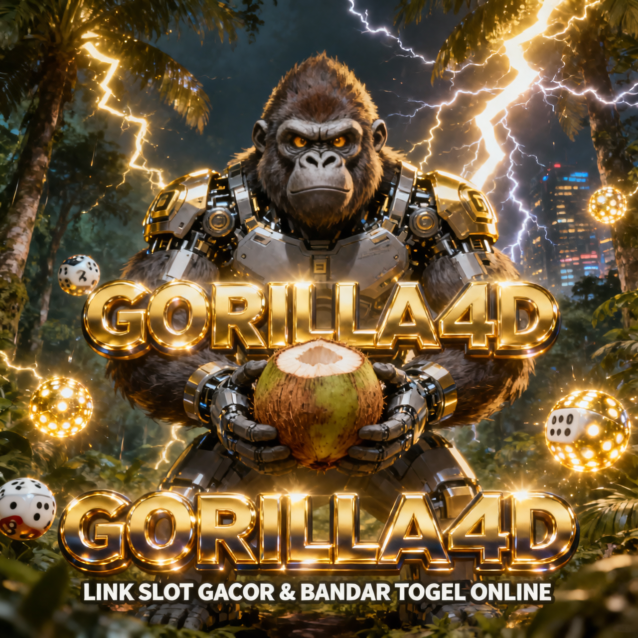 GORILLA4D - Arena Cepat Slot Gacor Maxwin & Mahjong Ways 2 RTP Tinggi: Deposit QRIS Instan