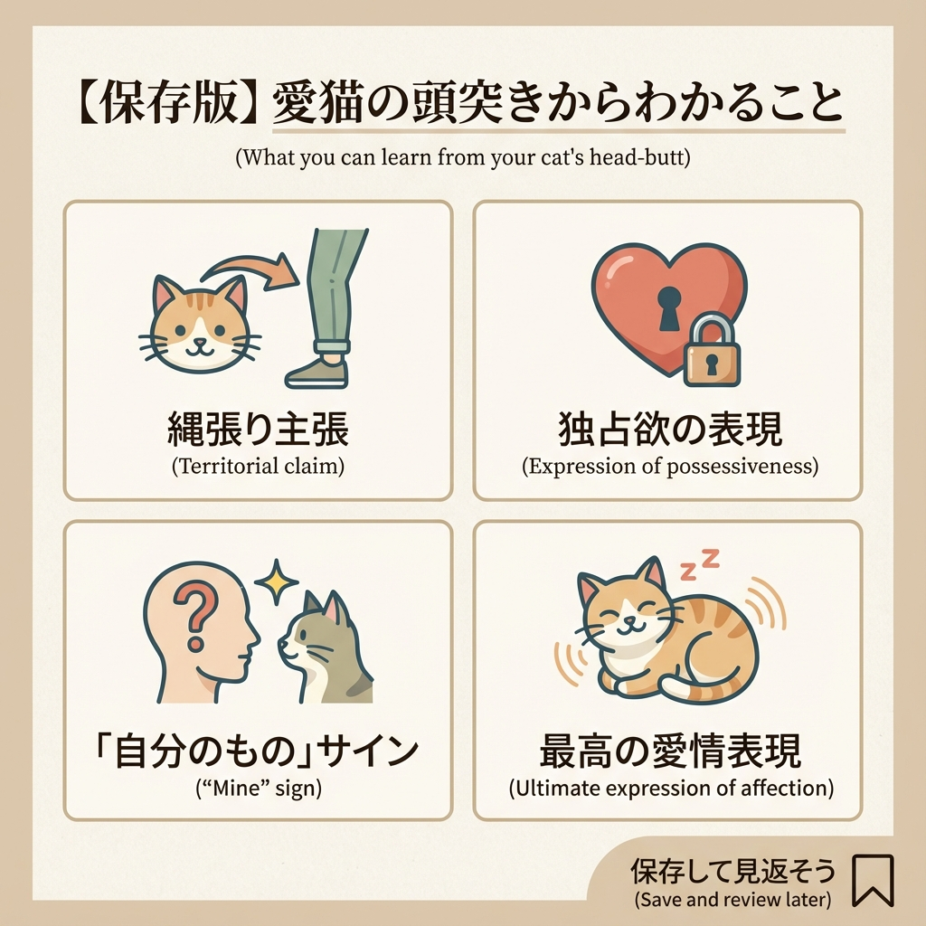 猫の激しい頭突きに込められた愛情と独占欲 - Image 2