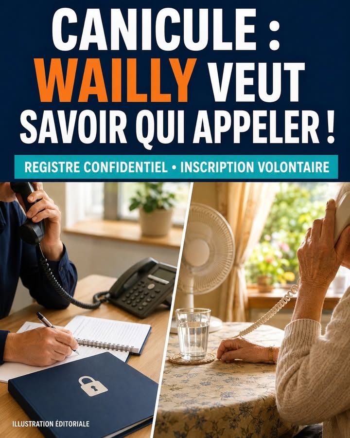Deux personnes au téléphone, l'une note dans un carnet avec un cadenas, l'autre est une personne âgée avec un verre d'eau.