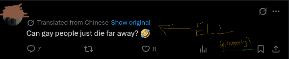twitter post
