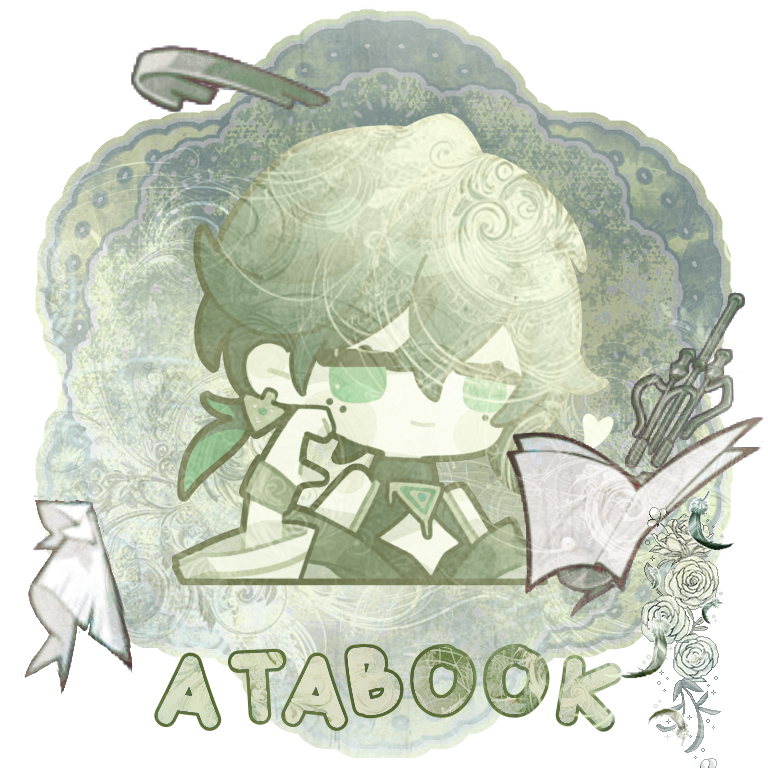 Atabook- credits to @selysie on tumblr