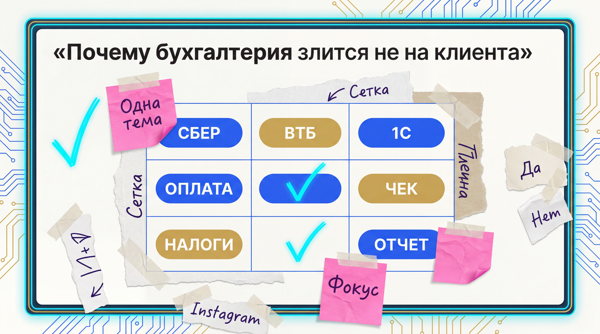 5akdpl Бухгалтерия ждёт акт. Менеджер «отправил вчера». Оплаты нет.