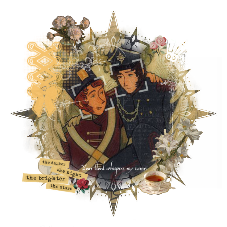 Mein Gott, Teaparty mentioned!! ꉂ(˵˃ ᗜ ˂˵) CREDIT : @kandelabr on Pinterest