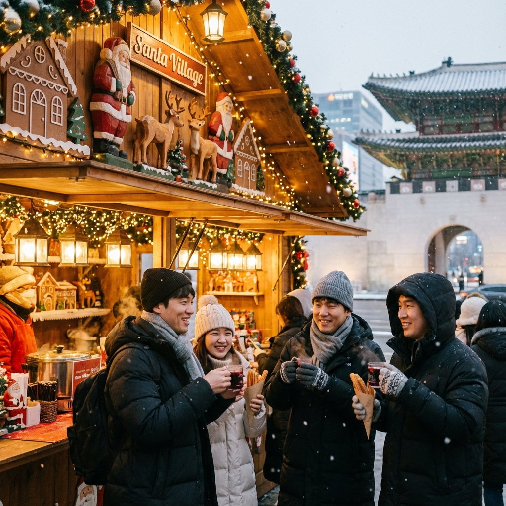 Santa Village at Gwanghwamun