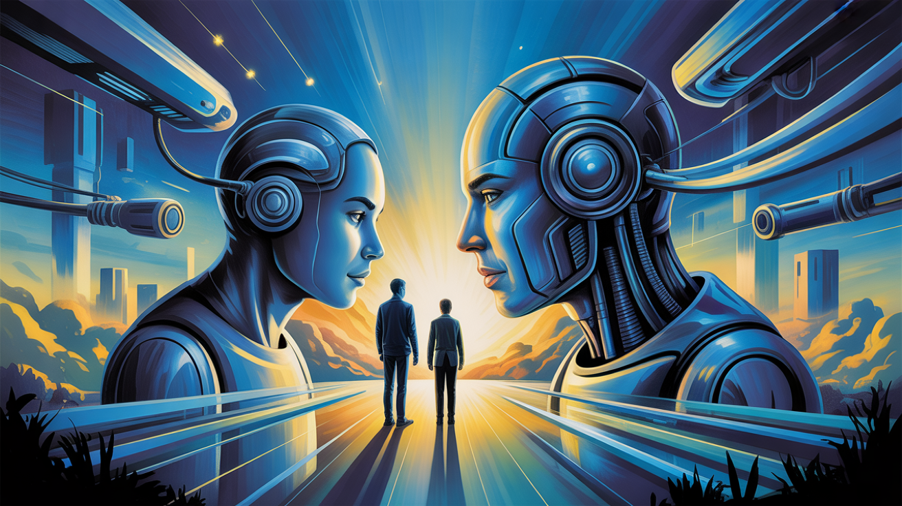 Manusia dan Mesin: Menjaga Kemanusiaan di Era Kecerdasan Buatan