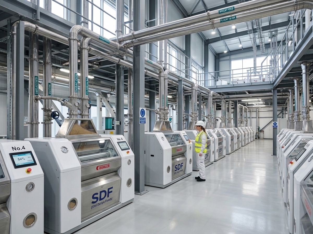 Pneumatic Roller Mills Machinery