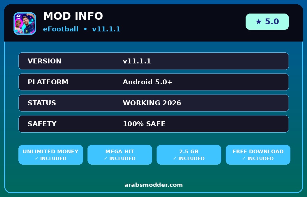 eFootball specs 2026