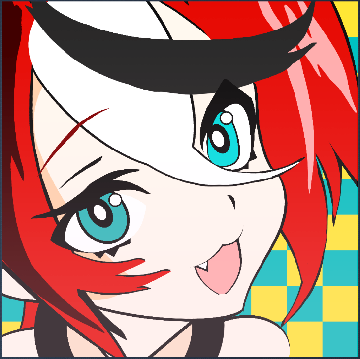 Hololive VTuber Hakos Baelz by @wwhimeww1