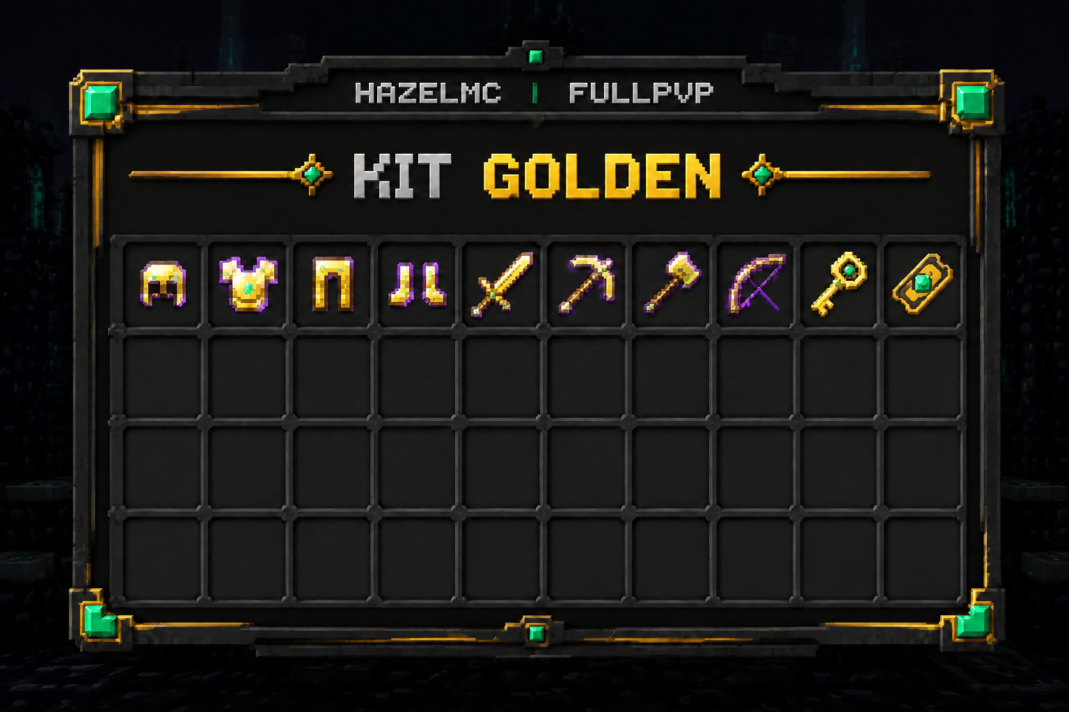 Kit GOLDEN de HazelMC FullPvP