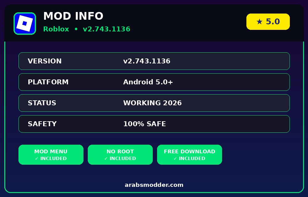 Roblox v2.743.1136 — info