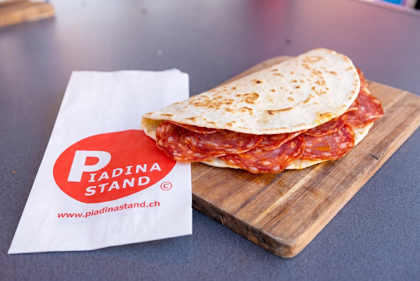 Piadina Salame Piccante