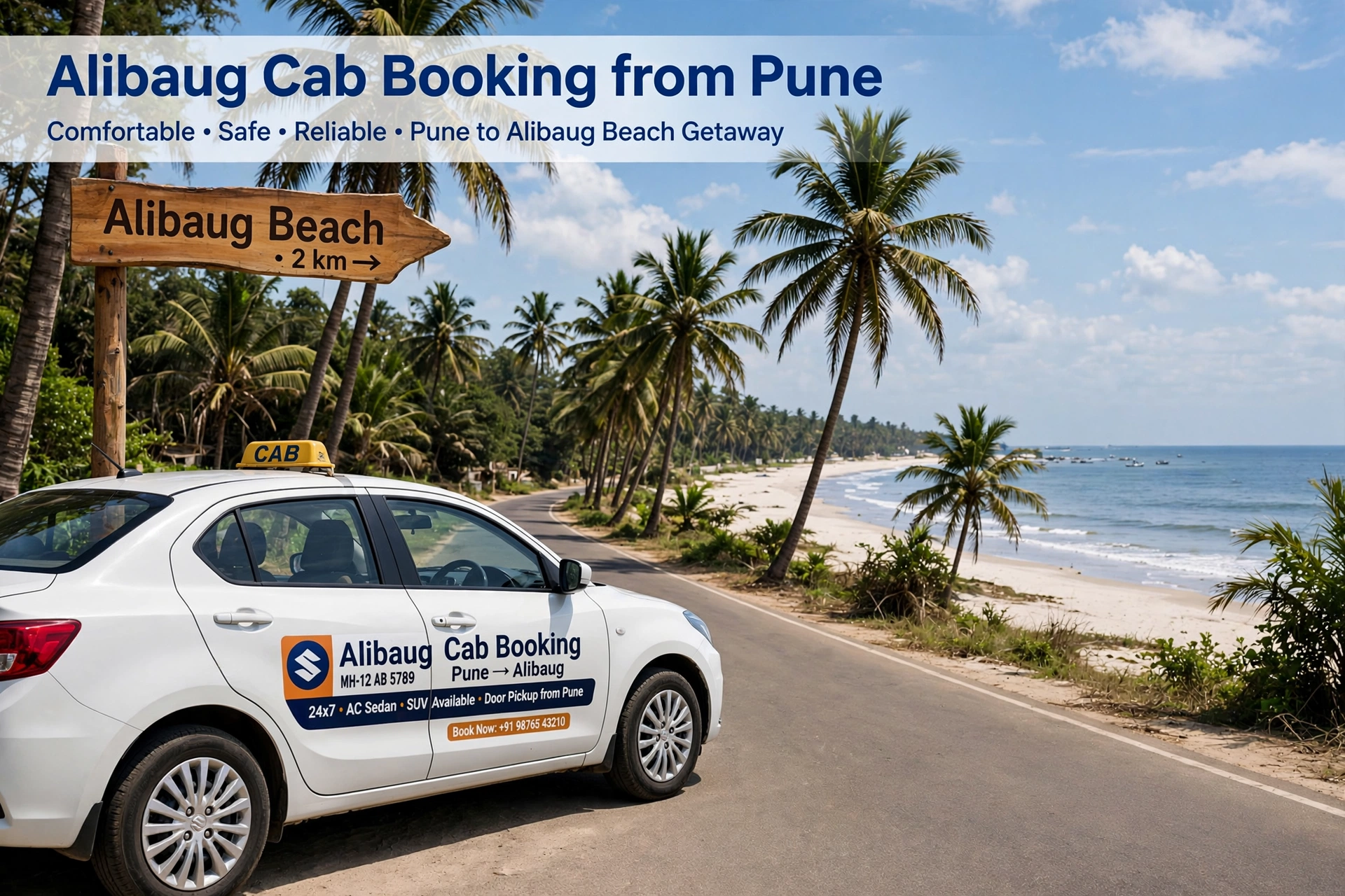 4 seater premium chauffeur driven car in Pune
