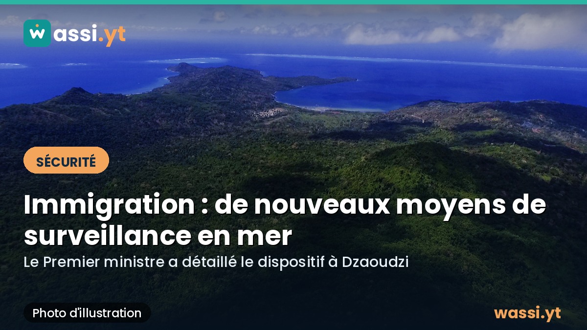 Immigration à Mayotte : Lecornu annonce un renforcement de la surveillance en mer