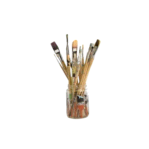 paintbrush jar