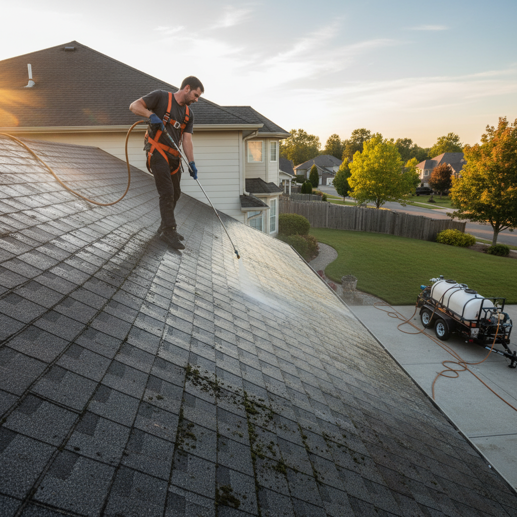 Pressure Washing Gutters: Inside and Out