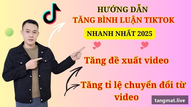 Dịch vụ tăng comment Tiktok tại Tangmat.live